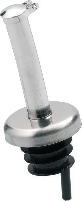 Dispenser për shishe Gefu BECURO, set 2 copë, çelik inox, i argjendtë