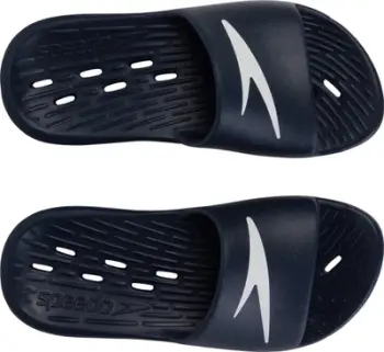Shapka fëmijësh Speedo Junior Slide, të lehta, tharje e shpejtë, blu navy