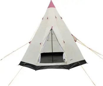 Çadër tipi Redcliffs Tipi Tent, 250x250x240cm, për 2–3 persona, bezhë
