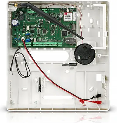 Pllakë kryesore alarmi Satel VERSA Plus, modul komunikimi, sirenë e integruar - 2