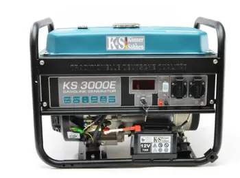 Gjenerator benzine Könner & Söhnen KS3000E, 3000 W, 230V, gri