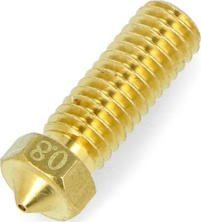 Hundëz Volcano Gripi 0.8 mm, për filament 1.75 mm, bronz - 1