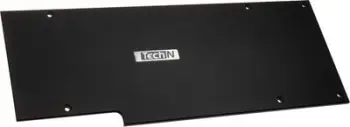 Pllakë mbrojtëse TechN Backplate 2080 Ti, alumini, e zezë