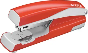 Kapëse letre Leitz 55020020, metal, 30 fletë, e kuqe