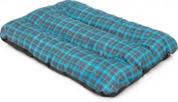 Dyshek për qen Hobbydog ECO Prestige R2, 70x100 cm, blu me katrorë