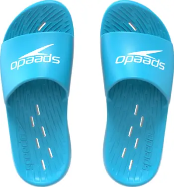 Shapka për fëmijë Speedo Slide, rehatuese, material që thahet shpejt, të kaltra