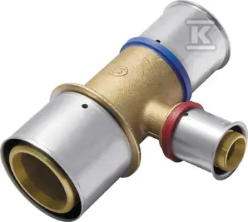 Fiting reduktues KAN-therm Press LBP 25x2,5 20x2 16x2, profil U TH, metalik