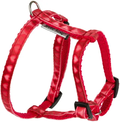Parzmore për qen Love Heart, 10mm, qafë 19-31cm, bark 29-47cm, e bardhë - 1