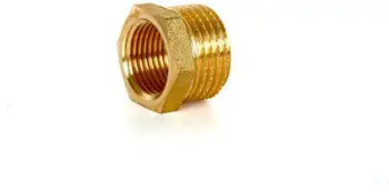 Fiting T për zorrë fleksibile Tdm Brass, 1/2" x 3/8", F/M, bronz
