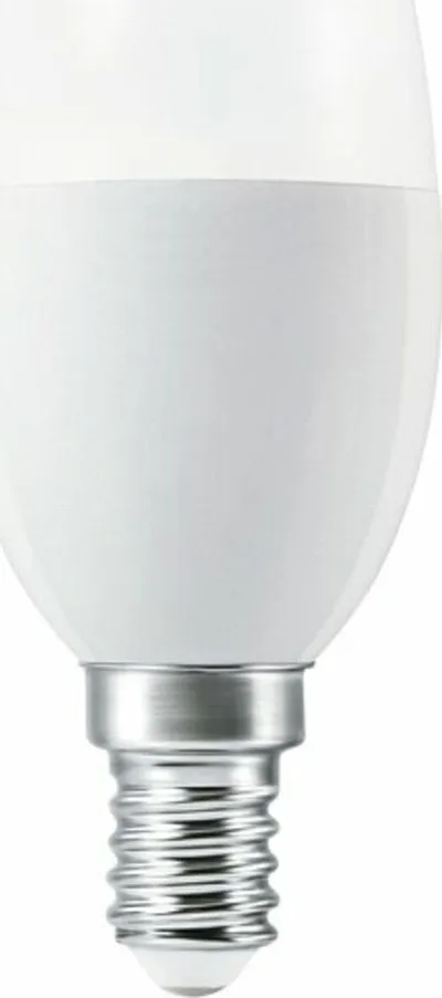 Llambë LED qiri mini, e zbehshme, për ambiente të brendshme, e bardhë - 2