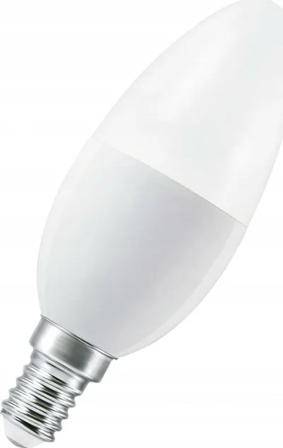 Llambë LED qiri mini, e zbehshme, për ambiente të brendshme, e bardhë - 3