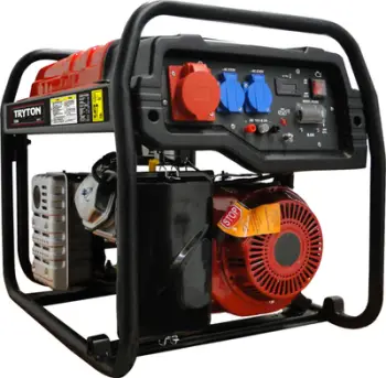 Gjenerator trefazor Tryton TOG5500, 5.5kW, 230V 400V, i kuq