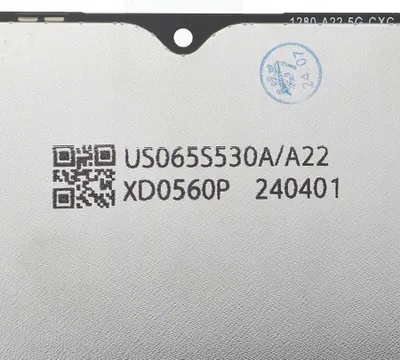 Ekran LCD OEM FixCell për Samsung Galaxy A22 5G A226, i rifabrikuar, pa kornizë, i zi - 2