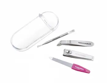 Set për manikyr/pedikyr Tweezerman First Aid, 4 elemente