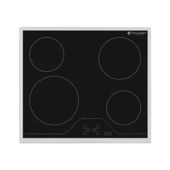 Pllakë montuese Favorit, 4 zona, inox
