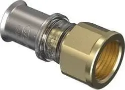 Fiting Wavin Tigris M5 4064252, FI 25x3/4", bronz