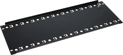 Pllakë montuese rack Pulsar A19-TS-35/BL-4U, 19", 4U, e zezë - 4