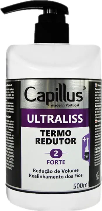 Serum flokësh Activeshop Capillus Ultraliss Forte, 500 ml, për drejtim dhe shkëlqim