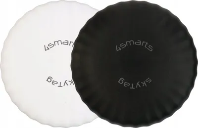 Gjetës lokacioni 4smarts SkyTag Slim, set 2 copë, Bluetooth, i zi dhe i bardhë - 1