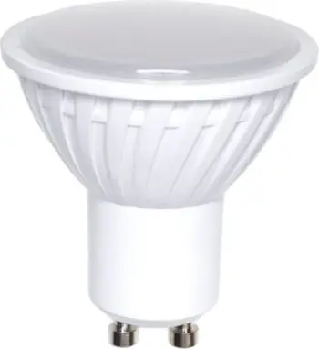 Llambë LED Spectrum GU10, 4W, dritë e ngrohtë, xham qumështi