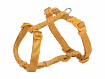 Shaptil për qen Trixie Premium H-Harness, 75-120 cm, 2.5 cm, curry