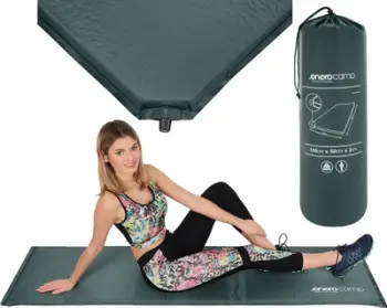 Dyshek vetëfryrës turistik Nils Camp, 180x50x3cm, PVC, i gjelbër