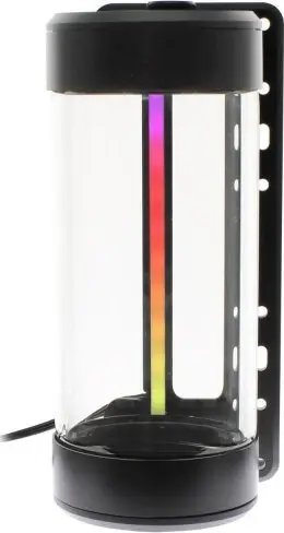 Rezervuar ftohës uji XSPC Photon 170 ARGB V3, tub xhami, ndriçim aRGB, transparent