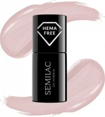 Smalti hibrid Semilac Tea Rose 587, 7ml, rozë neutrale