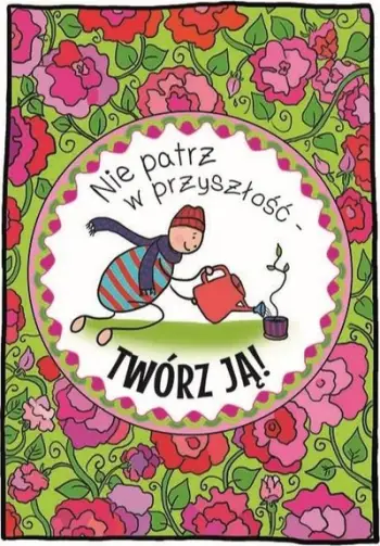 Kartolinë urimi Henry Card B6 Motivational Create, me zarf, me llak 3D