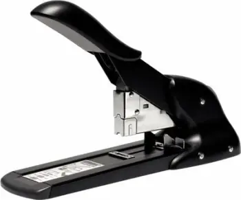 Kapëse letre Rapid Fashion HD110, 110 fletë, heavy duty, gri