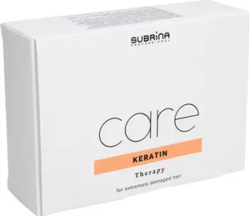 Serum flokësh Subrina Professional Care Keratin, për forcim, 6x10 ml, për femra