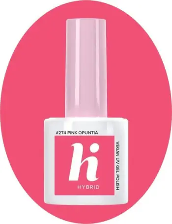 Smalto xhel semi permanent Hi Hybrid 274 Pink Opuntia, 5ml, rozë
