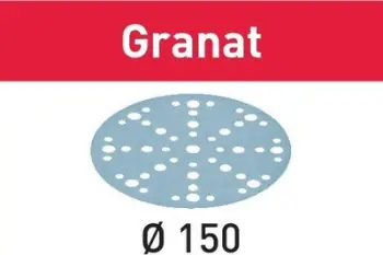 Disqe gërryese Festool STF D150 48 P180 Granat, 150mm, set 100 copë