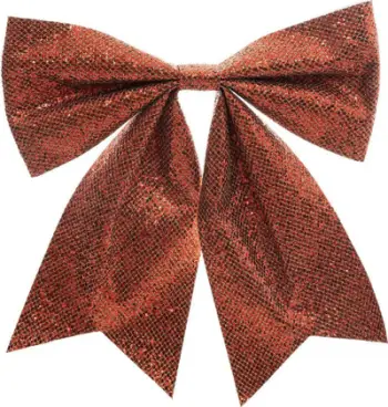 Fjongo dekorative për Krishtlindje Atmosphera Christmas Bow, 30 x 37 cm, e kuqe