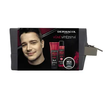Set për meshkuj Dermacol Eternal Victory, xhel dushi 250 ml + deodorant 150 ml + krem për lëkurë 70 ml