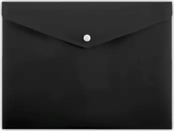 Zarf plastik Penmate Snap Closure, A5, PP, i zi