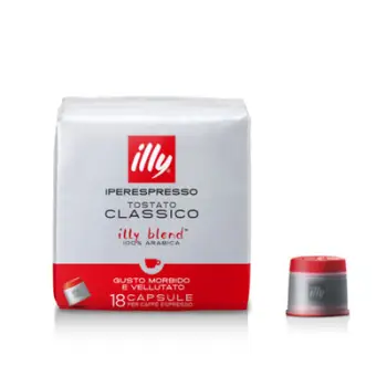 Illy Classico RED, përzierje kompatibile me Illy® Iperespresso (18 kapsula)