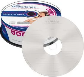 Disqe MediaRange CDR AUDIO 52x 700MB, Spindle, 25 copë - 2