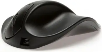 Maus ergonomik BakkerElkhuizen HandShoeMouse, për dorën e djathtë, madhësia Small, i zi
