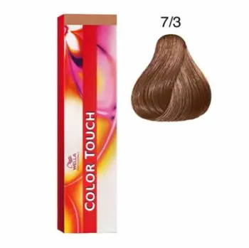 Bojë flokësh Wella Color Touch 7/3, bionde mesatare e artë, demi-permanente