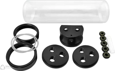 Rezervuar uji për PC Singularity Computers Protium 200mm, acetal, i zi - 3