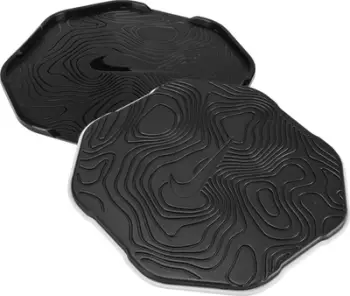 Disk rrëshqitës trajnimi Nike Workout Sliders, set 2 copë, për core dhe balancë, i zi