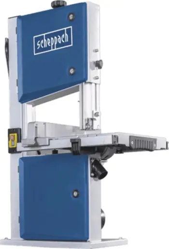 Sharrë bande Scheppach HBS261, 550W, lartësi prerjeje 130 mm, e kaltër