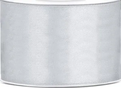 Fjongo sateni Silver, 50mm, 25m, ngjyrë argjendtë - 1