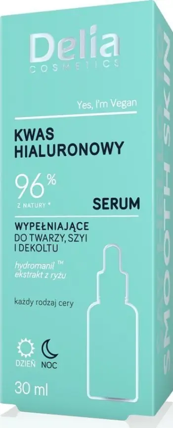 Serum fytyre Delia Cosmetics Filling, acid hialuronik, 30 ml
