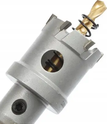 Sharrë cilindrike për metal TCT, 16mm, spirale titani