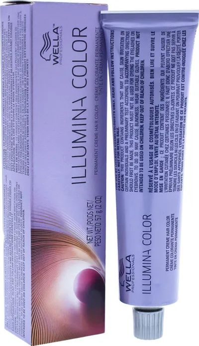 Bojë flokësh Wella Illumina, e përhershme, profesionale, 60ml - 1