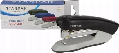 Kapëse letre Starpak 340 P, metalike, e zezë - 1