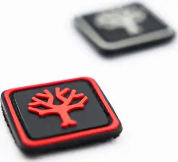 Pashkë fluorescente Böker Solingen Tree GITD, me logo, e kuqe
