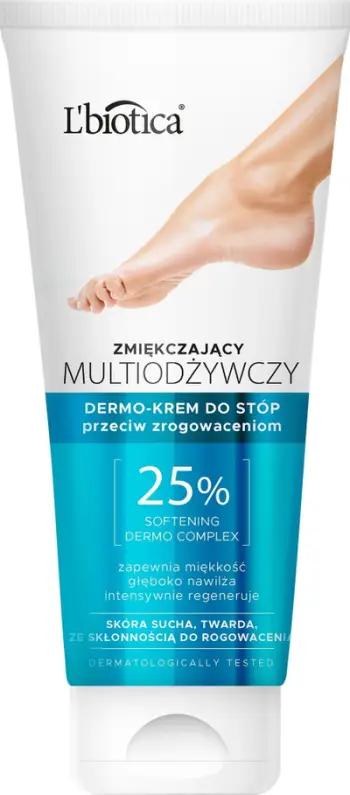 Krem për shputa L Biotica Softening Dermo-Cream, kundër kallove, 100 ml